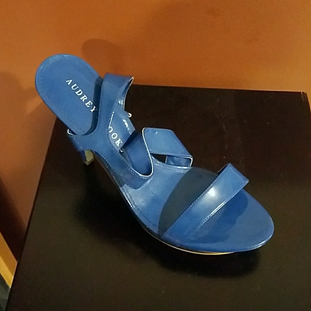 Royal blue heels